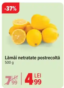 Carrefour Lămâi netratate postrecoltă Ofertă