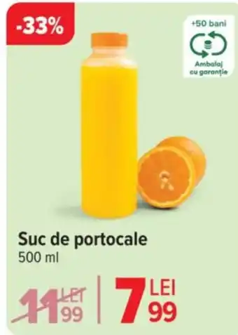 Carrefour Suc de portocale Ofertă