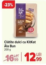 Carrefour Clătite dulci cu KitKat Ala Bun Ofertă