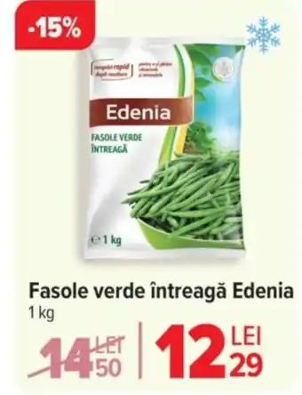 Carrefour Fasole verde întreagă Edenia Ofertă