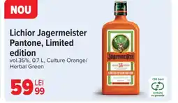 Carrefour Lichior Jagermeister Pantone, Limited edition Ofertă