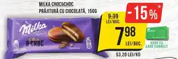 Mega Image MILKA Choc&choc Prăjitură cu ciocolată Ofertă