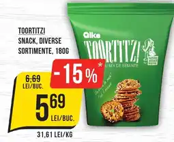 Mega Image Toortitzi snack Ofertă