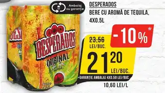 Mega Image DESPERADOS Bere cu aromă de tequila Ofertă