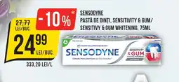 Mega Image SENSODYNE Pastă de dinți, sensitivity & gum/ sensitivy & gum whitening Ofertă