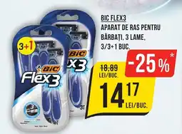 Mega Image BIC FLEX3 Aparat de ras pentru bărbați, 3 lame Ofertă