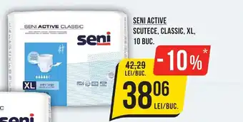 Mega Image SENI Active scutece, classic, XL Ofertă