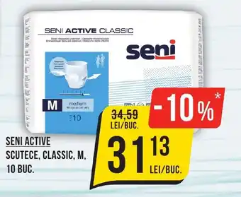 Mega Image SENI Active Scutece, classic, M Ofertă