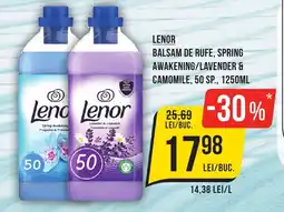 Mega Image LENOR Balsam de rufe, spring awakening/lavender & camomile, 50 sp. Ofertă