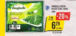 Mega Image BONDUELLE Vapeur Mazăre verde boabe Ofertă