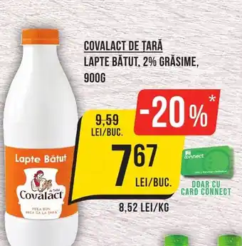 Mega Image COVALACT DE ŢARĂ Lapte bătut, 2% grăsime Ofertă