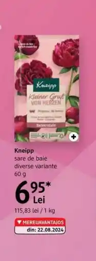 DM KNEIPP sare de baie Ofertă