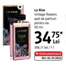 DM LA RIVE vintage flowers apă de parfum pentru ea Ofertă