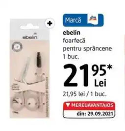 DM EBELIN foarfecă pentru sprâncene Ofertă