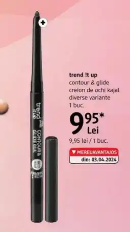 DM Trend !t up contour & glide creion de ochi kajal Ofertă