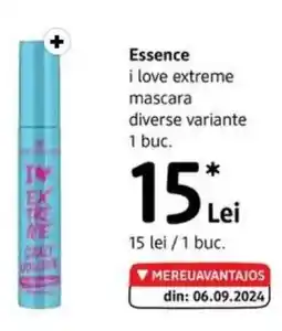 DM ESSENCE i love extreme mascara Ofertă