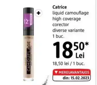 DM CATRICE liquid camouflage high coverage Ofertă