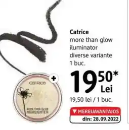 DM CATRICE more than glow iluminator Ofertă