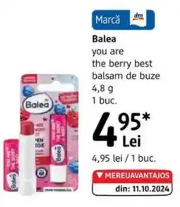 DM BALEA you are the berry best balsam de buze Ofertă