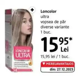 DM LONCOLOR ultra vopsea de păr Ofertă