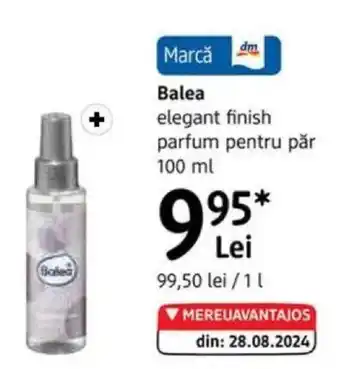 DM BALEA elegant finish parfum pentru păr Ofertă