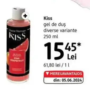 DM KISS gel de duş Ofertă