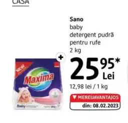 DM SANO baby detergent pudră pentru rufe Ofertă