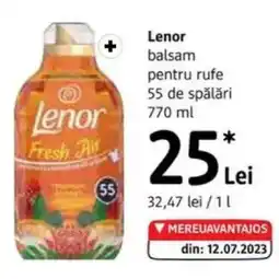 DM LENOR balsam pentru rufe Ofertă