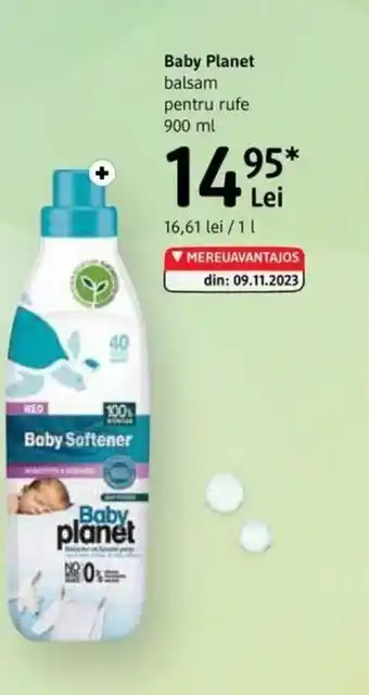 DM Baby Planet balsam pentru rufe Ofertă