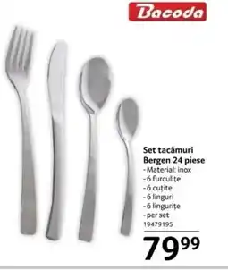 Selgros Set tacâmuri Bergen Ofertă