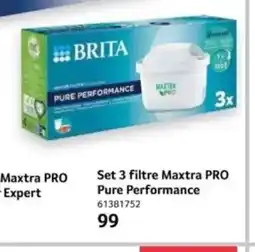 Selgros Set 3 filtre Maxtra PRO Pure Performance Ofertă