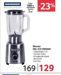 Selgros Blender HBL-ICE1000XMC Ofertă