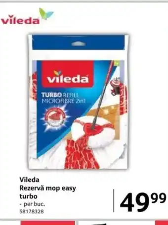 Selgros VILEDA Rezervă mop easy turbo Ofertă