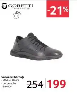 Selgros Sneakers bărbați Ofertă