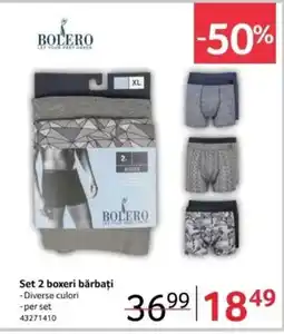 Selgros Set 2 boxeri bărbați Ofertă