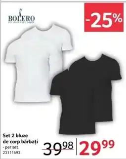 Selgros Set 2 bluze de corp bărbați Ofertă