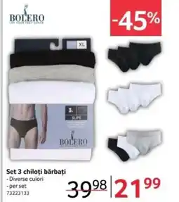 Selgros Set 3 chiloţi bărbați Ofertă