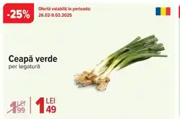 Carrefour Ceapă verde Ofertă