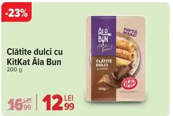 Carrefour Clătite dulci cu KitKat Ala Bun Ofertă