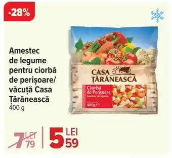 Carrefour Amestec de legume pentru ciorbă de perişoare/ văcuţă Casa Țărănească Ofertă