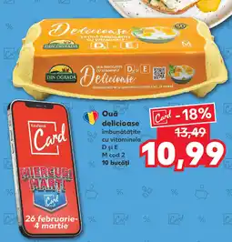 Kaufland Oua delicioase Ofertă