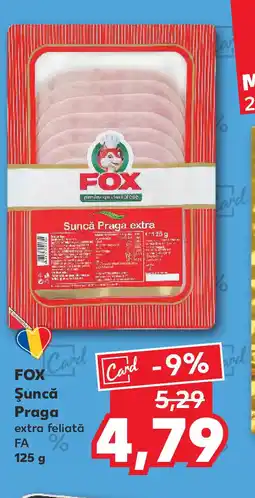 Kaufland FOX Şuncă Praga Ofertă