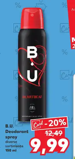 Kaufland B.U. Deodorant spray Ofertă