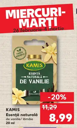 Kaufland KAMIS Esenţă naturală Ofertă