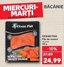 Kaufland OCEAN FISH File de somon afumat Ofertă