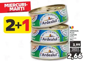 Kaufland ARDEALUL Pastă vegetală Ofertă