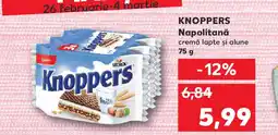 Kaufland KNOPPERS Napolitană Ofertă