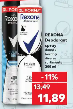 Kaufland REXONA Deodorant spray Ofertă