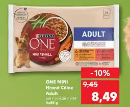 Kaufland ONE MINI Hrană Câine Adult Ofertă