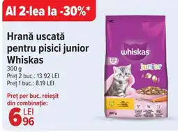 Carrefour Hrană uscată pentru pisici junior Whiskas Ofertă